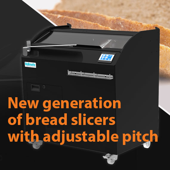 New generation of bread slicers with variable pitch