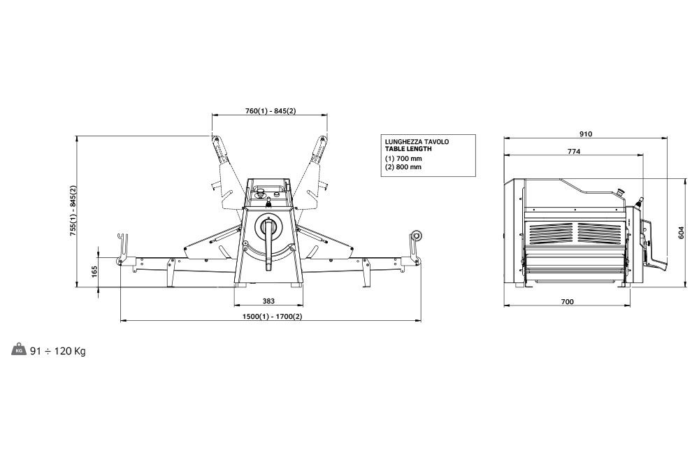 Passaverdura manuale stagnato - 1 griglia - capacità lt. 3,5 - cm Ø37x32h 